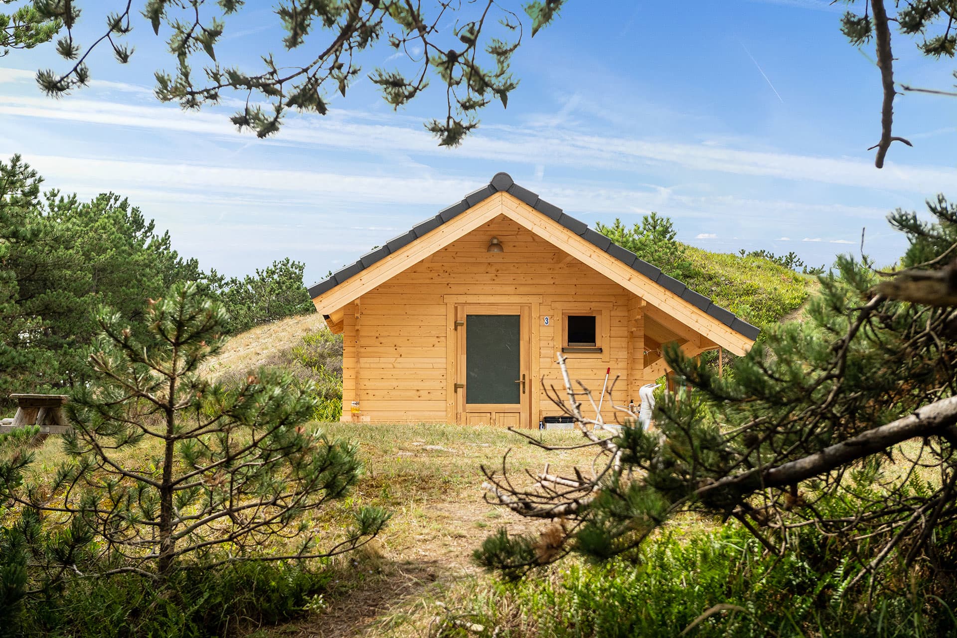 Camping Loodsmansduin, trekkershut
