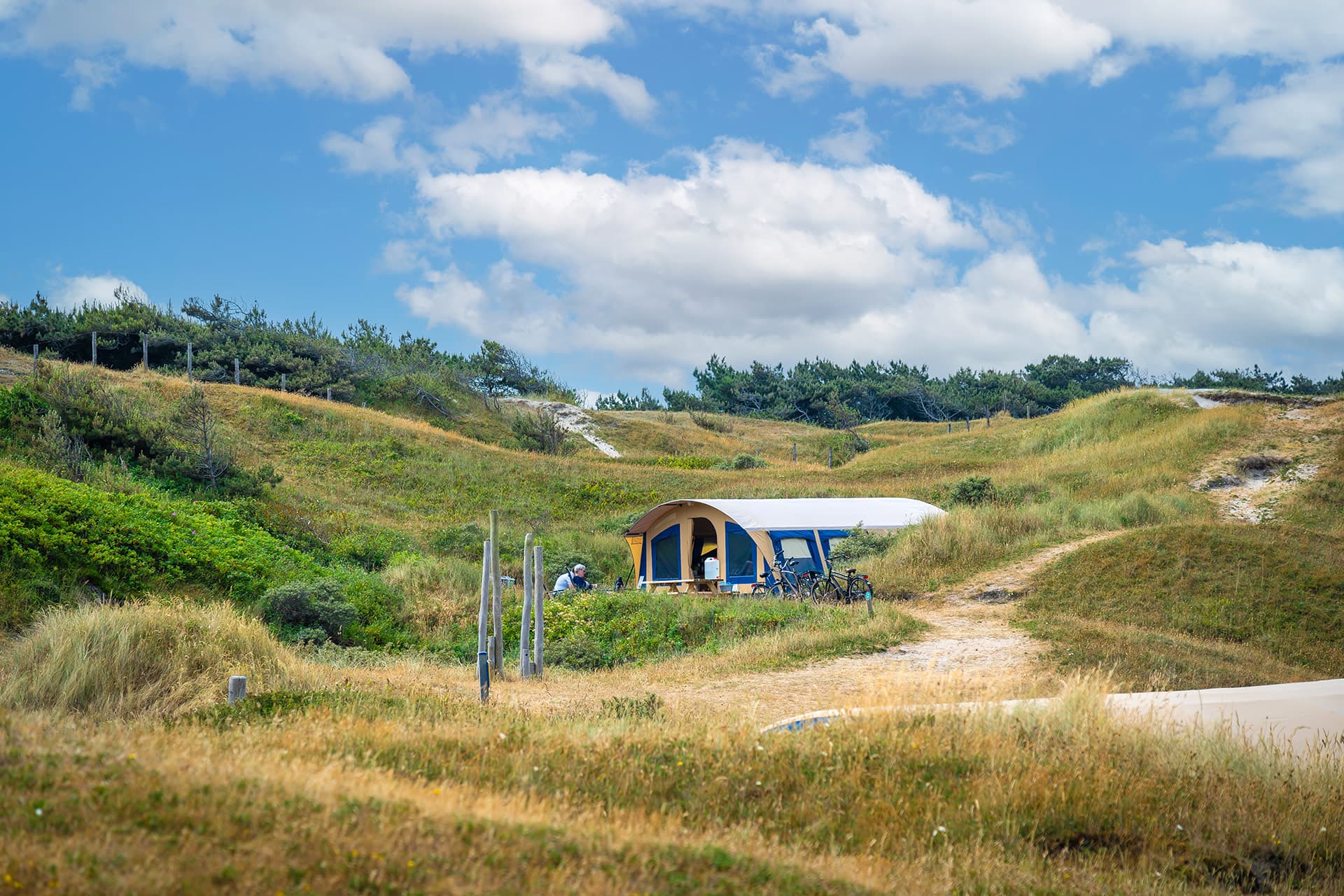 Camping Kogerstrand, ingerichte boogtent