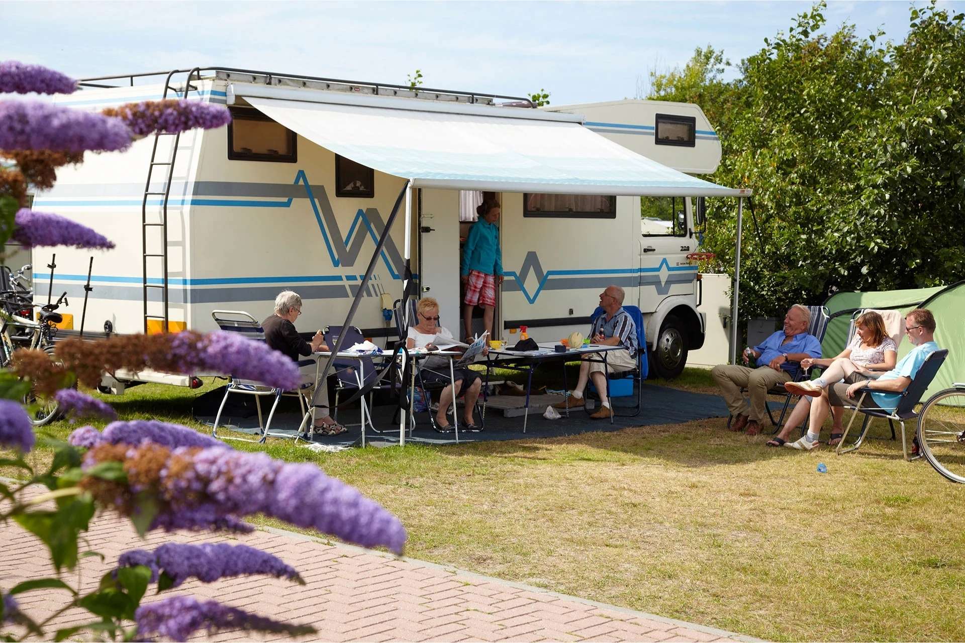 Camping De Shelter / Om de Noord, kampeerplaats